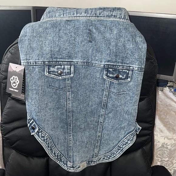 Dog Denim Vest - Picture 1 of 5